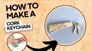 Sewing Cork 31 - DIY Cork Fabric Keychain | Step-by-Step Jewelry Finding Tutorial