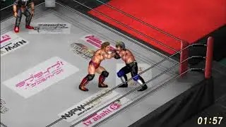 Chris Jericho vs Kenny Omega (WK12 Simulation Match- Fire Pro Wrestling World)