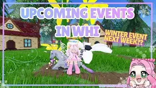 Событие WHI на следующей неделе?! | Острова Дикой Лошади | Roblox
