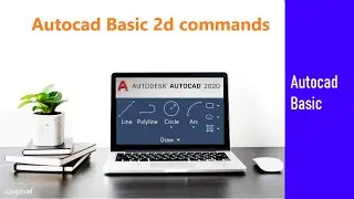 AutoCAD basic 2d commands || AutoCAD 2020 || AutoCAD 2d commands || AutoCAD Drawing commands