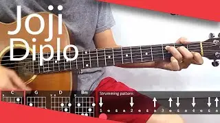 Daylight (Joji, Diplo) Guitar Tutorial | Chords