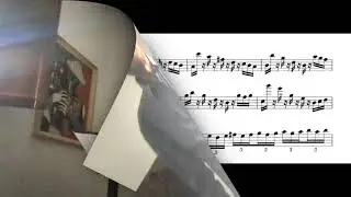 J. S. Bach, Goldberg Variationen, n. 20, for alto recorder