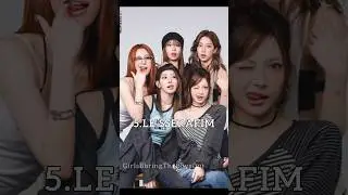 Top 10 k-pop Girl Groups #kpop #girlgroup #shorts