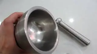 Tera Stainless Steel Mortar Pestle Set with Lid: Review