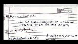 Blood Banking - an introduction