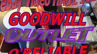 eBay Haul Purchases Items From Goodwill + Outlet Store # 101