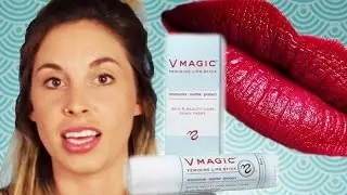 Women Try A Vagina Lipstick