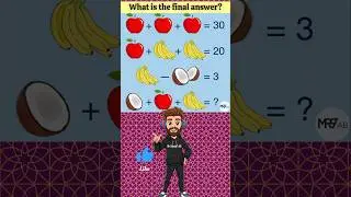 Math quiz #shorts #challenge #maths #logicpuzzles #braintest #usa
