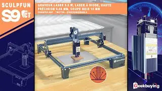 ➡️TEST du Sculpfun s9 – La machine de gravure et découpe laser idéale (Review)⚡️