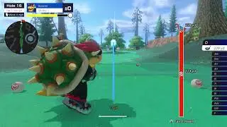 Standard Golf【Bowser】Wildweather Woods🏌️Holes 16, 17 & 18⛳Mario Golf Super Rush ✹Switch✹ #aue
