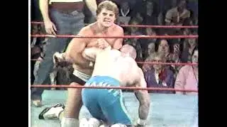 Curt Hennig & Buddy Rose v The Dynamite Kid & The Assassin aka Fidel Sierra