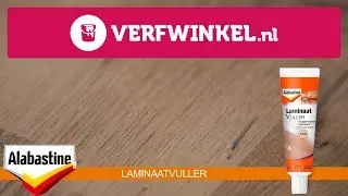 Beschadigingen in je vloer repareren met Alabastine Laminaatvuller - TUTORIAL | Verfwinkel.nl