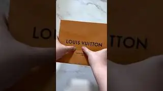 Luxury ASMR Unboxing: Louis Vuitton Zippy Coin Purse in Giant Monogram