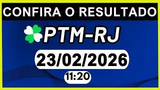 RESULTADO JB - PTM-RJ e LOOK-GO 11:20 | 23/02/2026