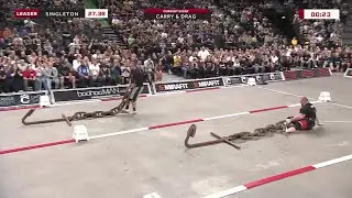 Giants Carry & Drag close finish! BISH BASH BOSH!