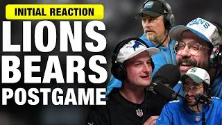 Detroit Lions DISMANTLE the Chicago Bears | Lions Bears Postgame