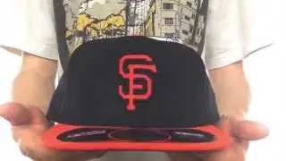 Giants 'MLB DIAMOND ERA' 59FIFTY Black/Orange BP Hat by New Era