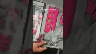 POV: you found the perfect pink tools for your apartment
