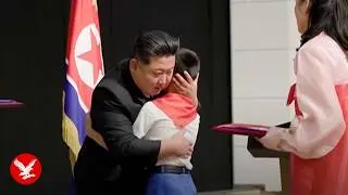 Kim Jong Un meets families of North Korea soldiers killed fighting for Russia in war