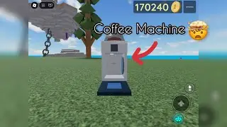 How to make 2 types of coffee machines in Fling Things And People! | Roblox