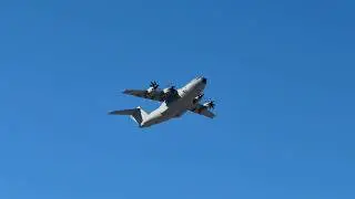 1R departure &ndash; Royal Air Force Airbus A400M Atlas takeoff from Las Vegas | ZM420