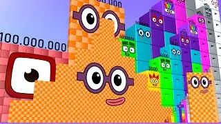 Numberblocks Puzzle Step Squad 400 2000 200,000,000 MILLION BIGGEST Numberblocks Number Patterns