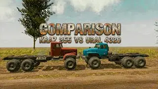 Comparison Kraz 255 vs Ural 4320🔥 RTHD NEW UPDATE 14.4 VERSION