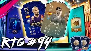 FLASHBACK CASILLAS & TOTY DAVID SILVA!! #FIFA19 ULTIMATE TEAM / RTG #94