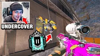 I Went UNDERCOVER In PLATINUM Elo