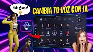 CAMBIA TU VOZ en TIEMPO REAL con IA en CUALQUIER JUEGO - EASEUS VOICE WAVE
