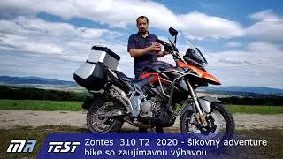 Zontes  310 T2  2020 - šikovný adventure bike so zaujímavou výbavou - motoride.sk