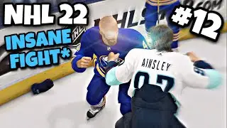 NHL 22 - Be A Pro! - INSANE FIGHT* #12