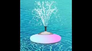CP&AP F33 fountain Bluetooth Speaker,IPX7 Waterproof Floating