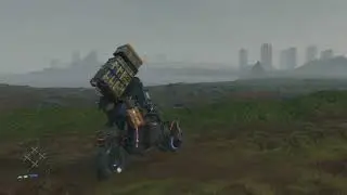 Death Stranding relaxing gameplay with an amazing Low Roar song (PS5)