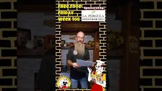 Free Food Friday Week 108 drawing Sponsored By La Pergola