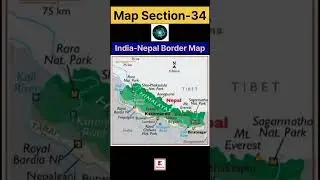 Map Section-34 || Ali GS Research Centre || Shorts ||#upsc ||#viral🔥