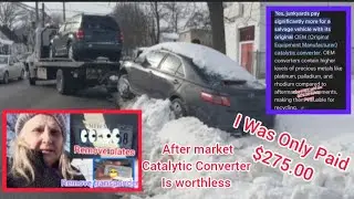 I Sold My Wrecked Car To The Junk Yard! 