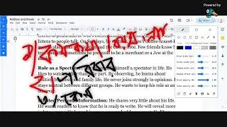 The Spectator’s Account of Himself Bangla Summary | 3rd Year Non-Fictional Prose