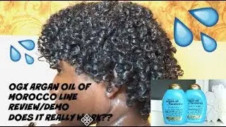 OGX ARGAN OIL OF MOROCCO LINE | REVIEW/DEMO | DOES IT REALLY WORK??