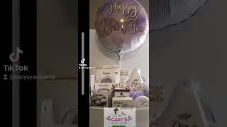Purple Happy Birthday Gift Basket! #purplegiftbasket  #dove #happybirthdaybasket #queen #giftideas