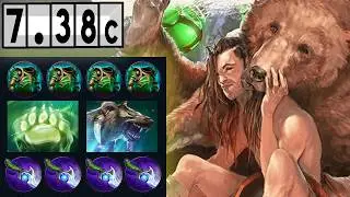 Lone Druid on High MMR [Full Match Gameplay Dota 2] 7.38c