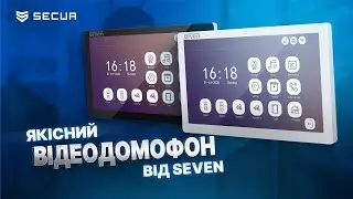Сучасний ВІДЕОДОМОФОН з великим екраном - SEVEN DP 7517 | Secur.ua