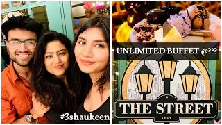 The STREET | Best #BUFFET in Jammu? | Unlimited Food @  ____ /-  | vlog | #3shaukeen | #75