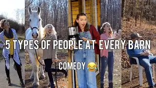 5 Types Of People At Every Barn | Comedy 😂 | Poco The Pony