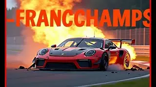 🚀💥 PORSCHE LE MANS CRASH 🔥😱 GT3 RACEDAY DISASTER!
