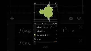 mandelbrot set #mendelbrot #desmos#graphingcalculator #desmosanimation#maths#mathanimation#geometry