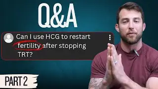 Answering Your Comments | Nandrolone Decanoate, Restarting Fertility after TRT, Enclomiphene, Anavar