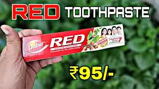 Dabur RED Toothpaste/Best Herbal ayurvedic Toothpaste/Review in hindi..