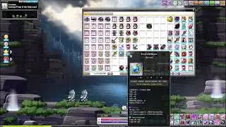 MapleSEA Aquila Commander Force Earring VS Scroll for Earring Int 10%