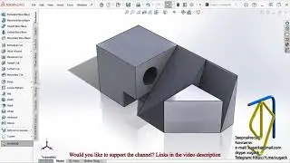 Tutorial for beginners SolidWorks I Завдання для початківців